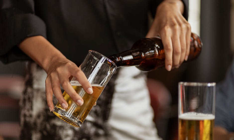 Modern late-night bar and restaurant experience